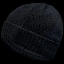 Trespass DLX Unisex Fleece Lined Beanie Hat Ronan -Adventure Pulse uahsham20001 blk ronan dlx c