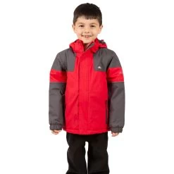 Trespass Kids Padded Waterproof Jacket Unlock -Adventure Pulse unlock mcjkratr0022 red m01