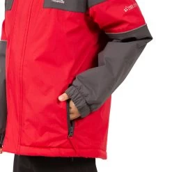 Trespass Kids Padded Waterproof Jacket Unlock -Adventure Pulse unlock mcjkratr0022 red m05