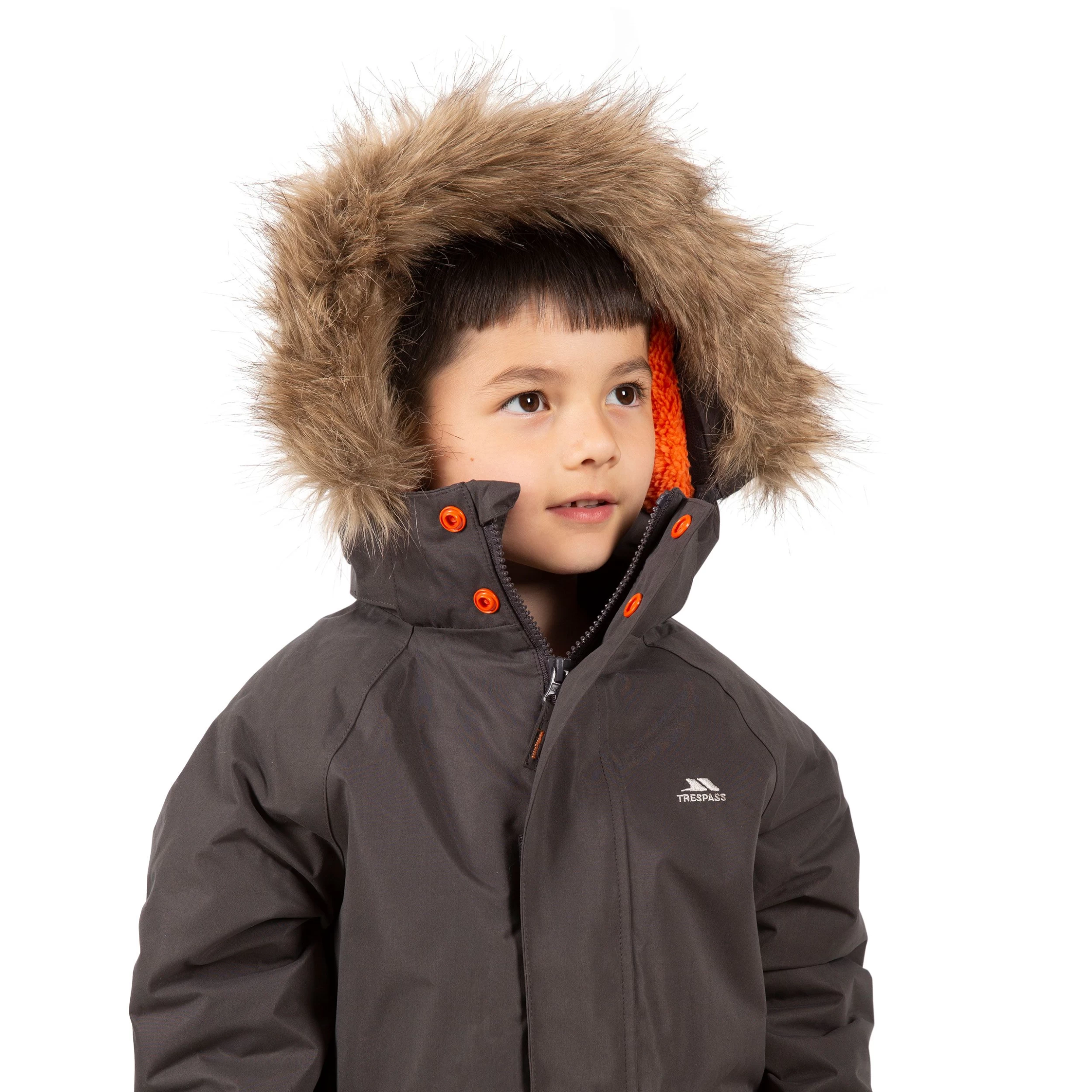 Trespass Kids Waterproof Parka Jacket Upbeat 5 Trespass Kids Waterproof Parka Jacket Upbeat - Image 5