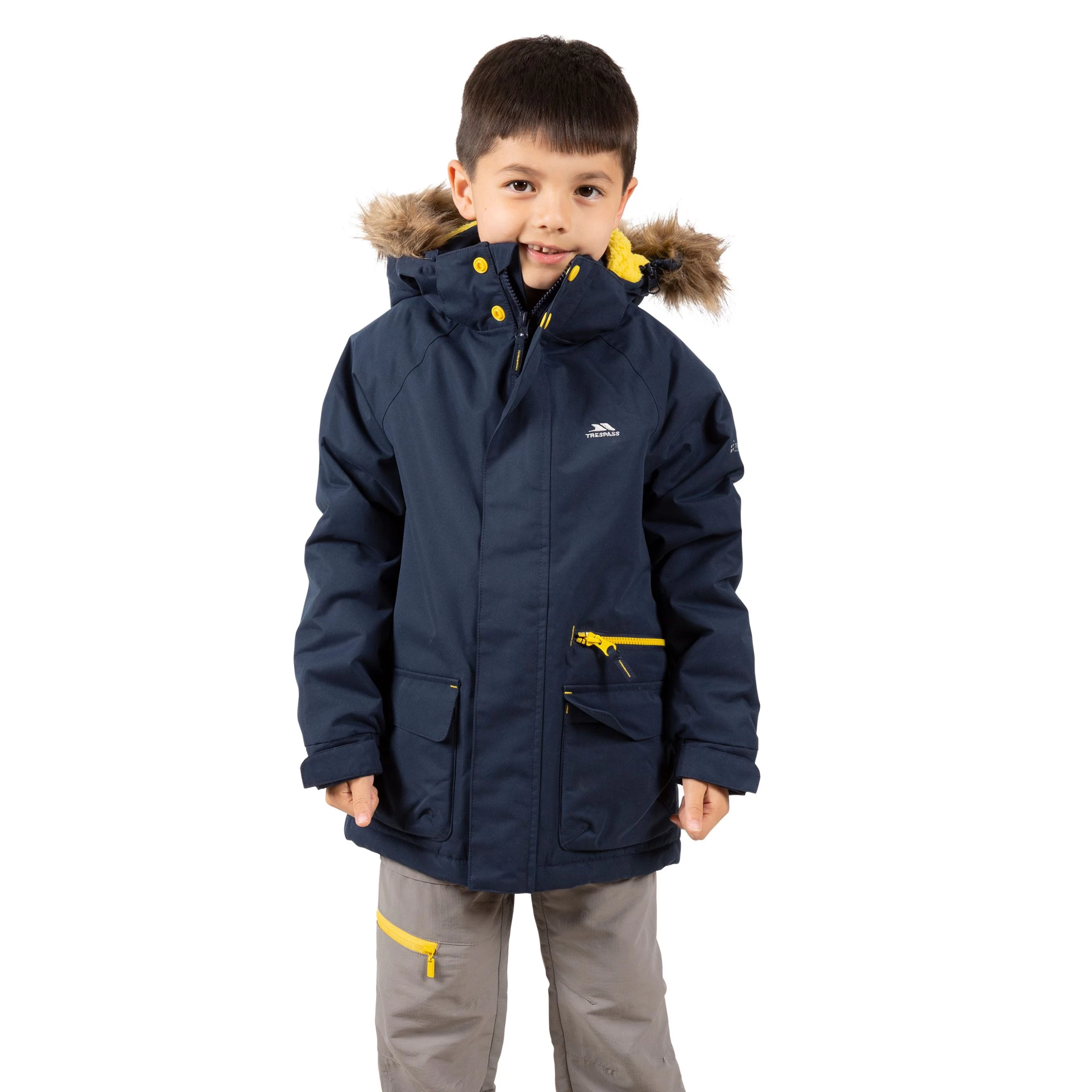 Trespass Kids Waterproof Parka Jacket Upbeat 17 Trespass Kids Waterproof Parka Jacket Upbeat - Image 17