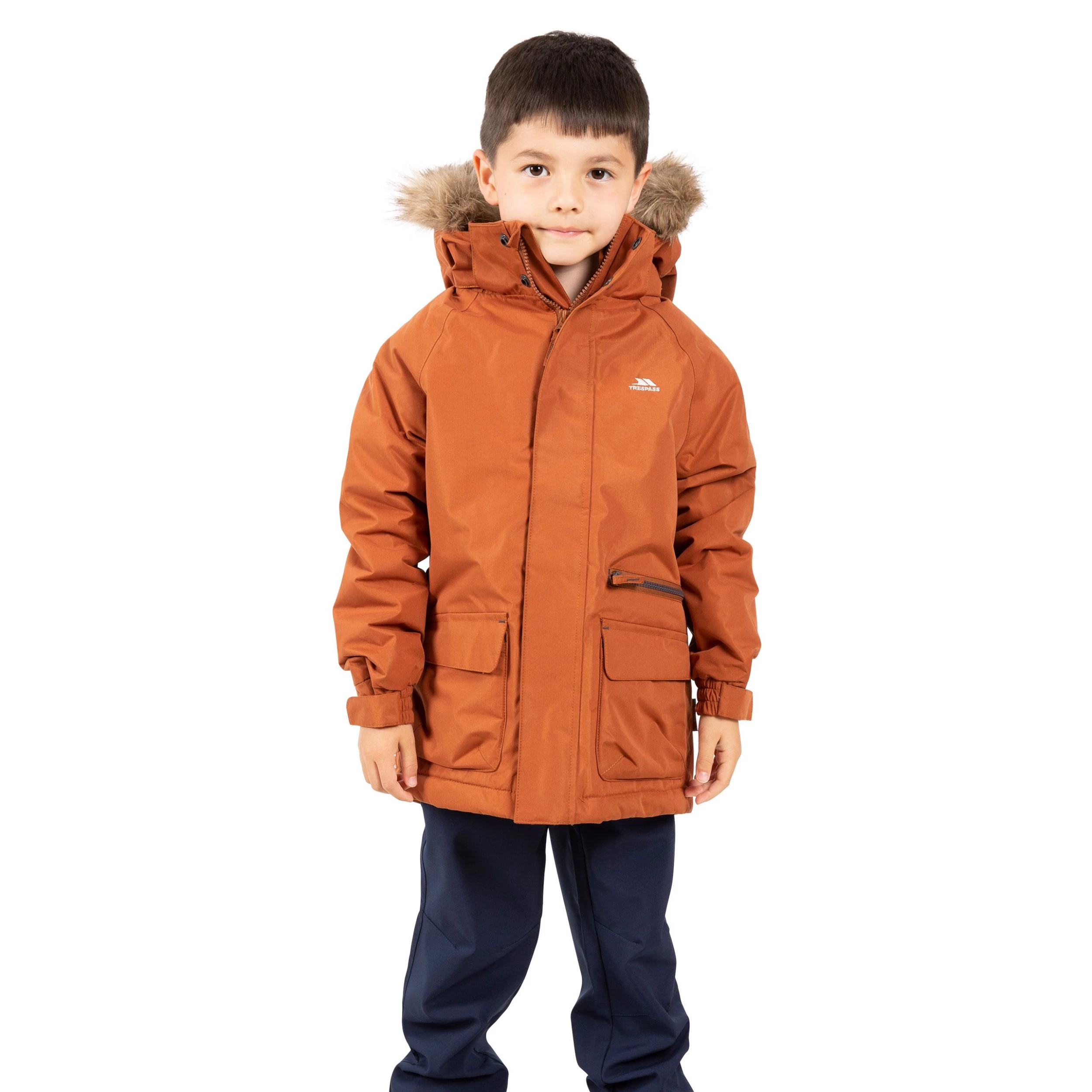 Trespass Kids Waterproof Parka Jacket Upbeat 10 Trespass Kids Waterproof Parka Jacket Upbeat - Image 10