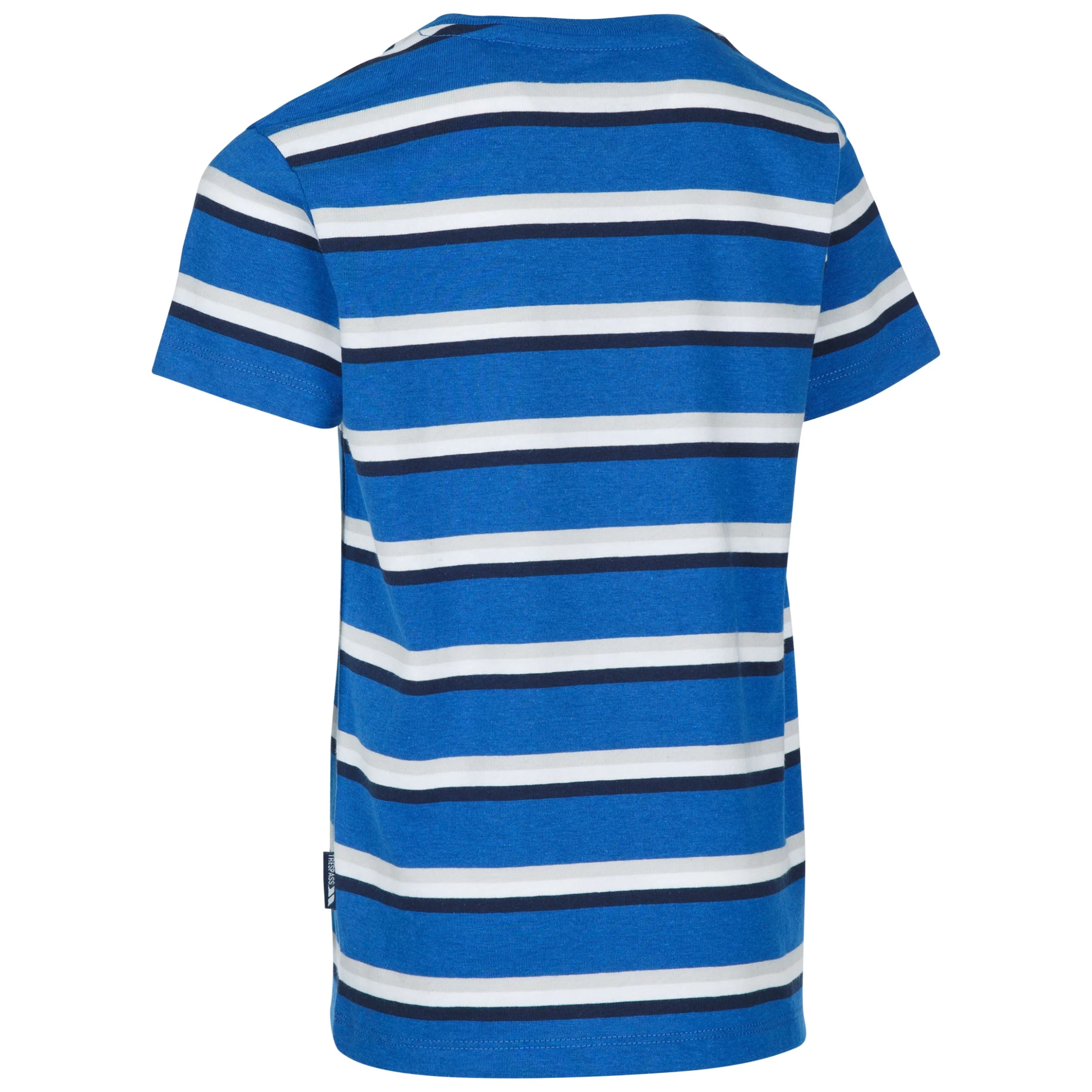 TRESPASS MALE T-SHIRT UPSCALE - BLUE BASE 11/12 2 TRESPASS MALE T-SHIRT UPSCALE - BLUE BASE 11/12 - Image 2