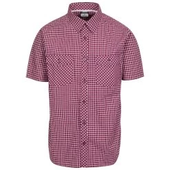 Trespass Men's Cotton Short Sleeve Shirt Uttoxeter