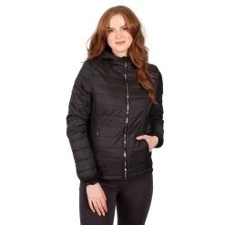 Trespass Womens Padded Jacket Valerie -Adventure Pulse valerie fajkcatr0009 blk m01