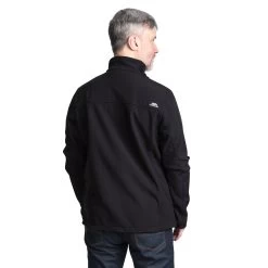 Trespass Men's Softshell Jacket Vander -Adventure Pulse vander majkssm10002 blk m10 1