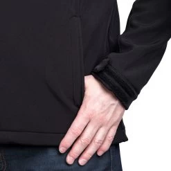 Trespass Men's Softshell Jacket Vander -Adventure Pulse vander majkssm10002 blk m13 1