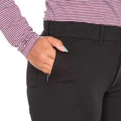 Trespass Womens Water Resistant Walking Leggings Vanessa -Adventure Pulse vanessa fabttrtr0013 blk m07