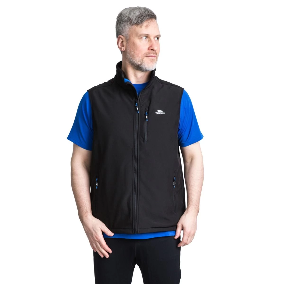 Trespass Men's Softshell Gilet Vassus - Junior Size 3 Trespass Men's Softshell Gilet Vassus - Junior Size - Image 3