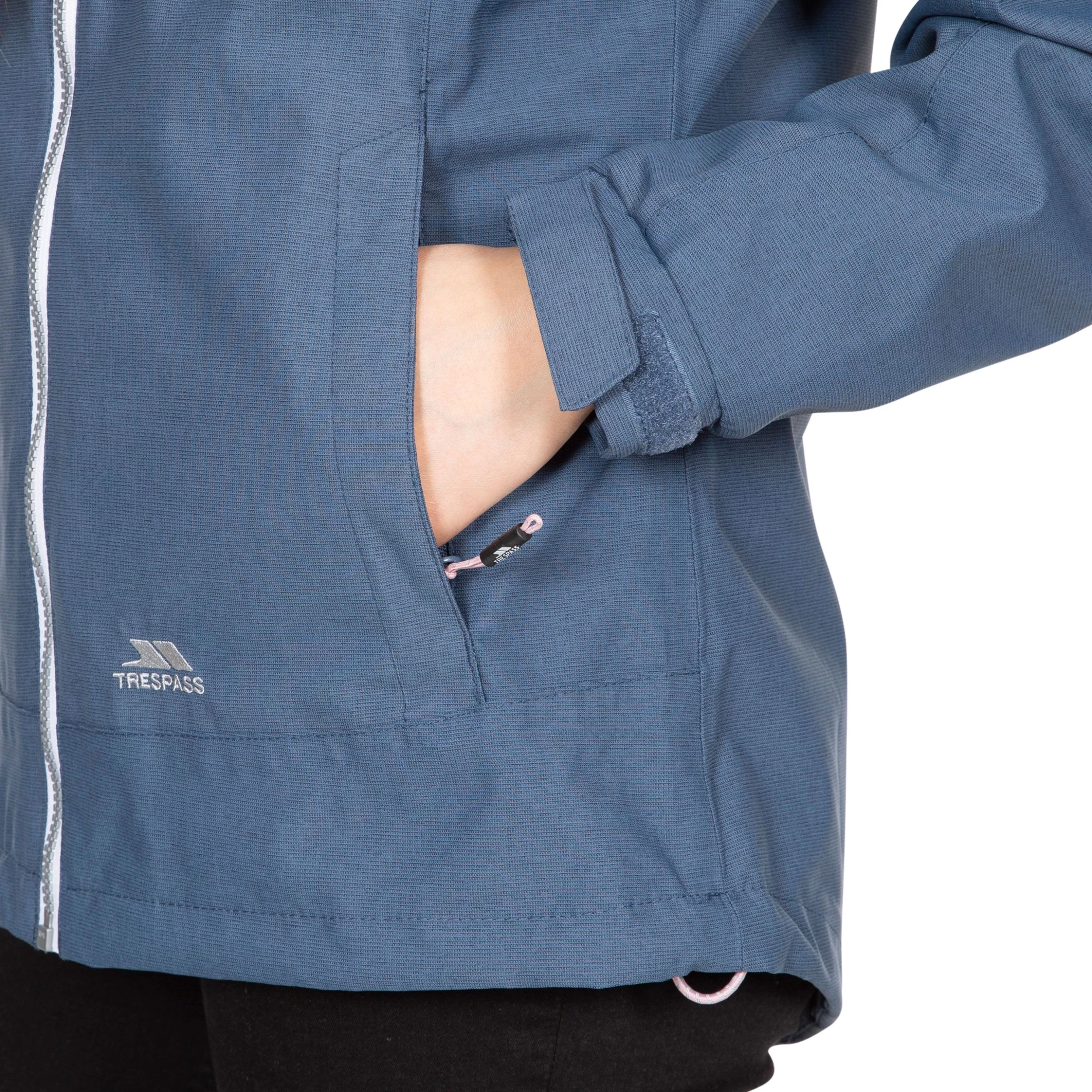 Trespass Womens Waterproof Jacket Virtual - Junior Size 13 Trespass Womens Waterproof Jacket Virtual - Junior Size - Image 13