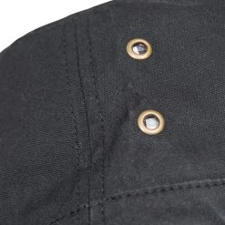 Trespass Adults Bucket Hat Black Inner Check Detail Waxy -Adventure Pulse waxy uahshatr0008 blk e 1