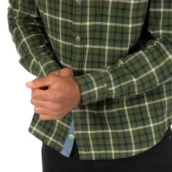 Trespass Men's Casual Cotton Shirt Withnell - BLUE CHECK XXS -Adventure Pulse whitnell matosbtr0037 grn m04