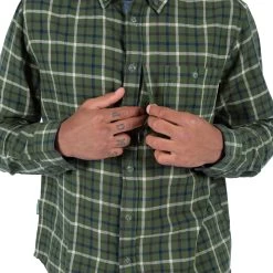 Trespass Men's Casual Cotton Shirt Withnell - BLUE CHECK XXS -Adventure Pulse whitnell matosbtr0037 grn m05
