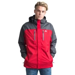 Trespass Men's Waterproof Jacket Wooster -Adventure Pulse wooster majkran10003 red m04