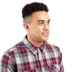 Trespass Men's Cotton Shirt Wrothamton -Adventure Pulse wrothampton matosbtr0024 rck m03